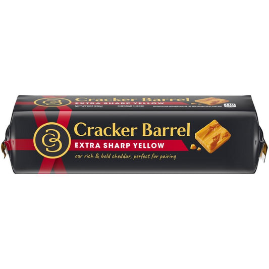 Cracker Barrel Extra Sharp Yellow, 8 oz (226 g)
