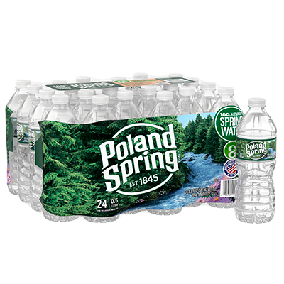 Poland Spring 100% Natural Spring Water