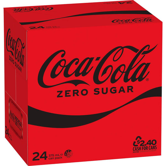 Coca-Cola Zero Sugar, 24 Cans