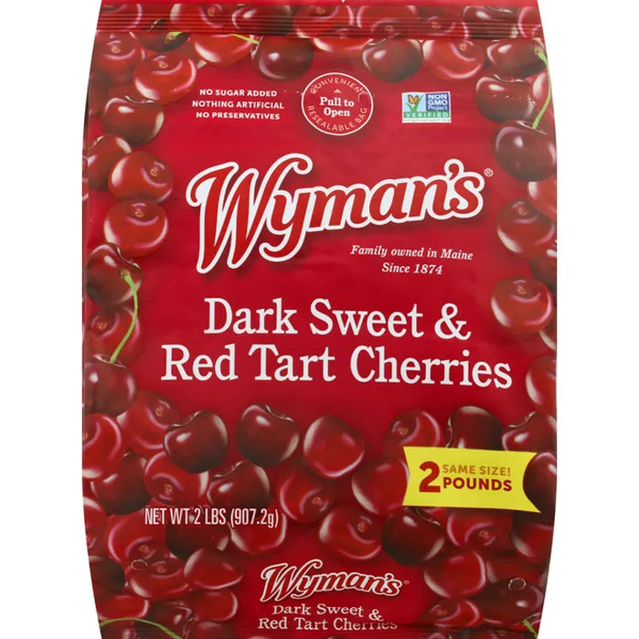 Wyman's Sweet and Tart Cherries - 2LB