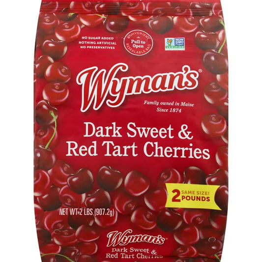 Wyman's Sweet and Tart Cherries - 2LB