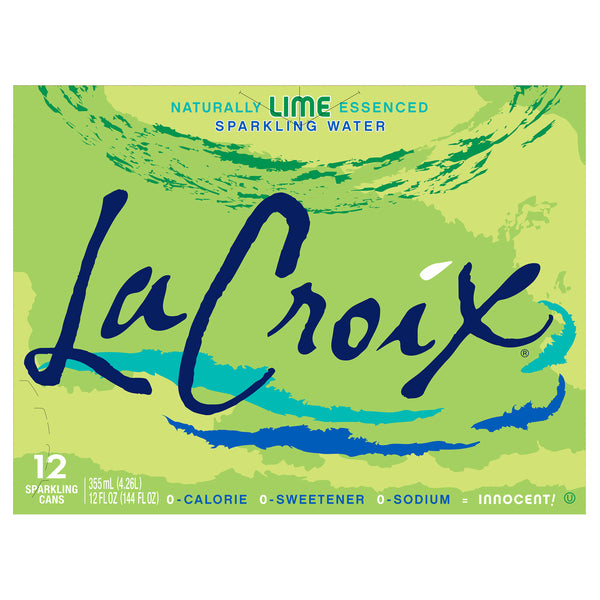 La Croix Sparkling Water, Lime