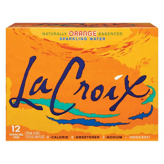 La Croix Sparkling Water, Orange