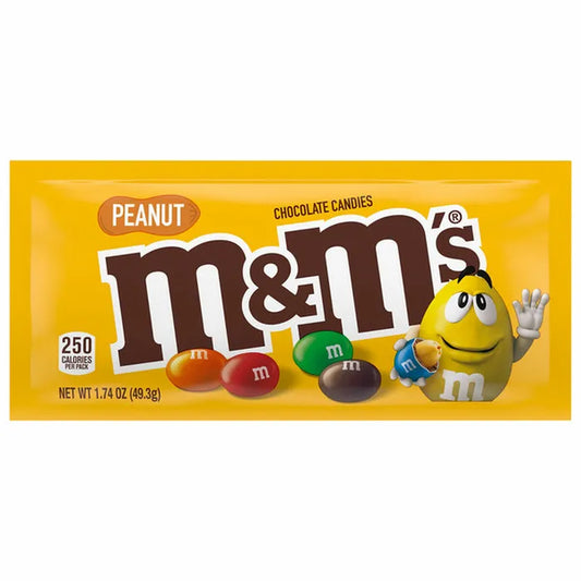 M&M Peanut Milk Chocolate Candy