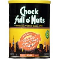 Chock full o'Nuts Coffee, Ground, Medium Roast, Donut Shop