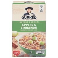 Quaker Instant Oatmeal, Apples & Cinnamon - Pack