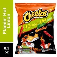 Cheetos Crunchy Flamin Hot Limon Cheese Flavored Snacks