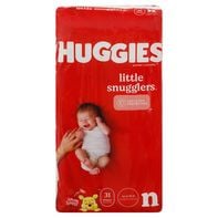 Huggies Little Snugglers Baby Diapers, Size Newborn (up to 10 lbs)