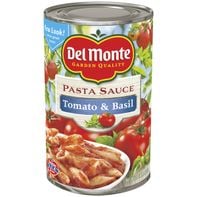 Del Monte Pasta Sauce, Tomato & Basil