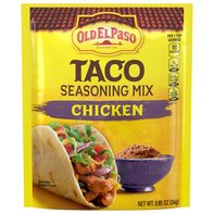 Old El Paso Seasoning Mix, Chicken, Taco