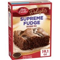 Betty Crocker Delights Supreme Fudge Brownie Mix