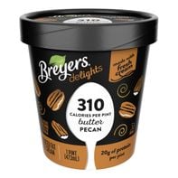 Breyers Reduced Fat Ice Cream Butter Pecan