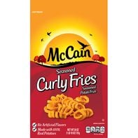 McCain Potato Fries, Curly, Seasoned