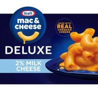 Kraft Mac & Cheese Macaroni and Cheese Dinner with Sauce made from 2% Milk Cheese