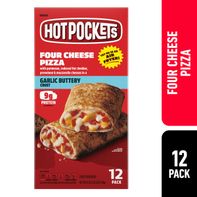 Hot Pockets Four Cheese Pizza Frozen Sandwiches