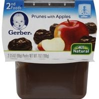 Gerber Prunes, with Apples