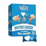 Kellogg's Rice Krispies Treats Mini Marshmallow Snack Bars, Kids Snacks, Lunch Snacks, Original