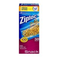 Ziploc Snack Bags - 50 CT