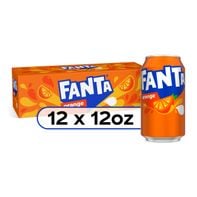 Fanta Orange Soda Fruit Flavored Soft Drink