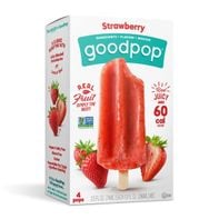 GoodPop Strawberry Frozen Fruit Bars