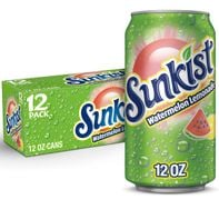 Sunkist Watermelon Lemonade Soda