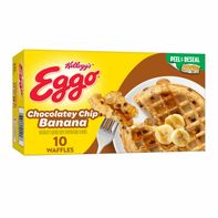 Kellogg’s Eggo Frozen Waffles, Frozen Breakfast, Chocolatey Chip Banana