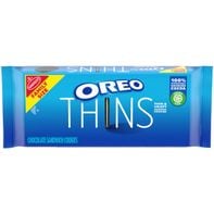 Oreo Thins Chocolate Sandwich Cookies, Family Size