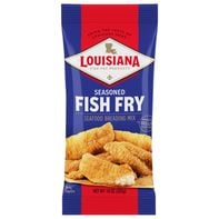 Louisiana Fish Fry Products Seafood Breading Mix, Fish Fry, Seasoned