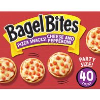 Bagel Bites Cheese & Pepperoni Mini Pizza Bagel Frozen Food Snacks