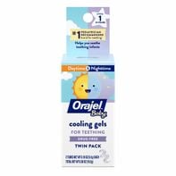 Orajel Daytime & Nighttime Non-Medicated Cooling Gels for Teething