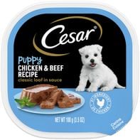 Cesar Classic Loaf in Sauce Chicken & Beef Soft Wet Puppy Food