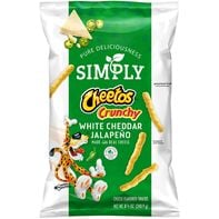 Cheetos Crunchy White Cheddar Jalapeno Cheese Flavored Snacks