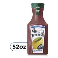 Simply Lemonade With Blueberry, All Natural Non-Gmo