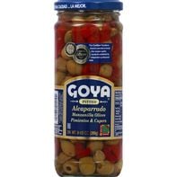 Goya Pitted Alcaparrado Manzanilla Olives, Pimientos & Capers