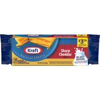 Kraft Sharp Cheddar Cheese, oz Block