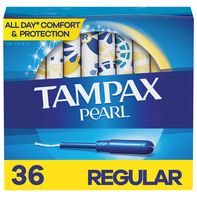 TAMPAX Pearl Tampons, Regular