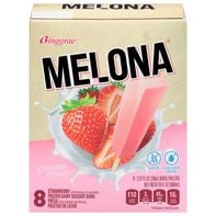 Melona Frozen Dairy Dessert Bars, Strawberry