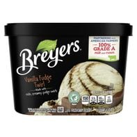 Breyers Frozen Dairy Dessert Vanilla Fudge Twirl