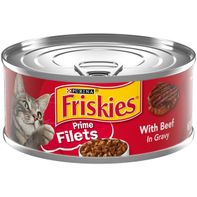 Purina Friskies Gravy Wet Cat Food, Prime Filets With Beef in Gravy