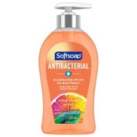 Softsoap Antibacterial Liquid Hand Soap, Crisp Clean