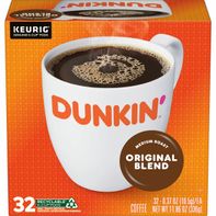 Dunkin Donuts Original Blend Coffee K-Cups 10 Count