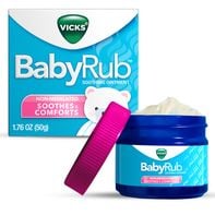 Vicks BabyRub, Non-Medicated Soothing Chest Rub Ointment