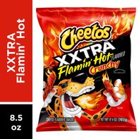 Cheetos Crunchy Xxtra Flamin' Hot Cheese Flavored Snacks