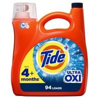 Tide Ultra Oxi Liquid Laundry Detergent, 94 loads