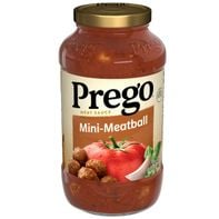 Prego Mini-Meatball Meat Sauce