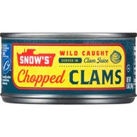 Snow's Clams, Chopped