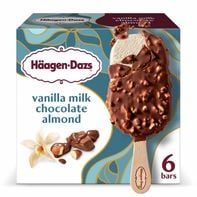 Haagen-Dazs Vanilla Milk Chocolate Almond Ice Cream Bars