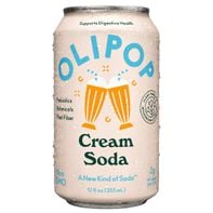 Olipop Strawberry Vanilla Soda 12 fl oz.