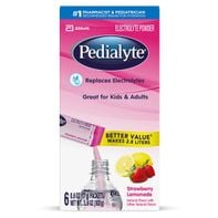 Pedialyte Electrolyte Powder Strawberry Lemonade Powder Powder Packs