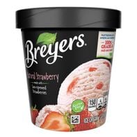 Breyers Ice Cream Natural Strawberry Ice Cream